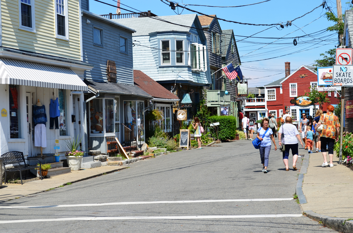 Essex Coastal Scenic Byway - Bearskin Neck in Rockport