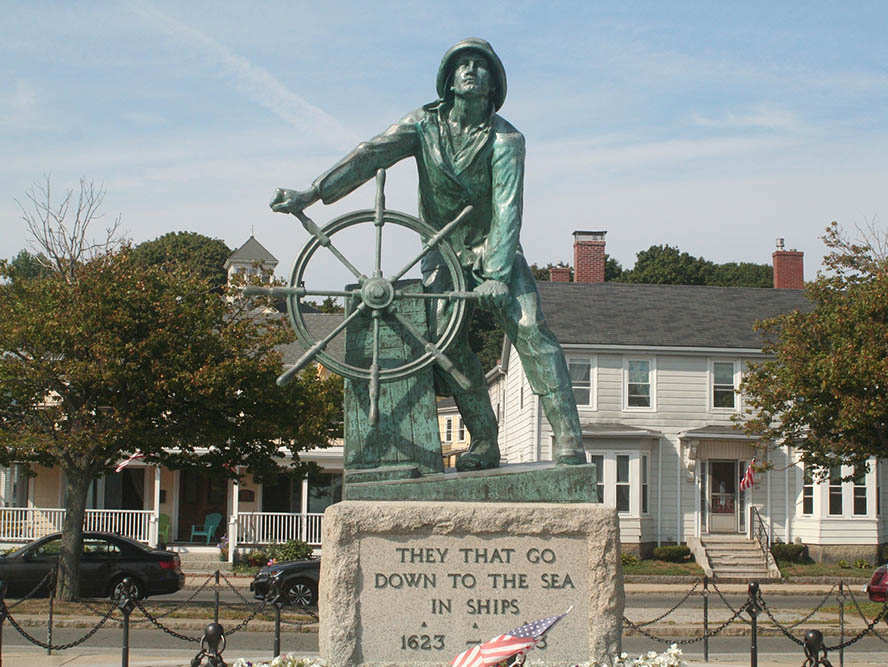Essex Coastal Scenic Byway - Man at the Wheel
